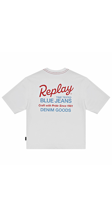 バックプリントTシャツ 詳細画像